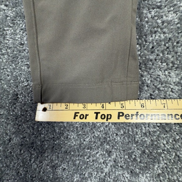 Lululemon Commission Slim Pants Men's 28x31 Brown Chino Golf Warpstreme **READ** - Picture 13 of 13